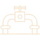 Gas line installation icon